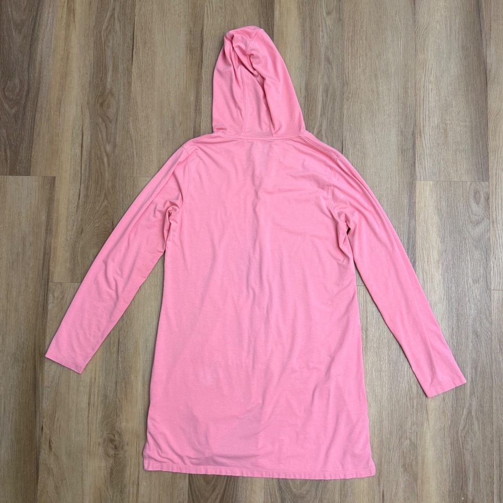 Coolibar Pink UPF 50+ Sun Protection Zip Front Hoodie Dress M outdoors - Picture 5 of 8